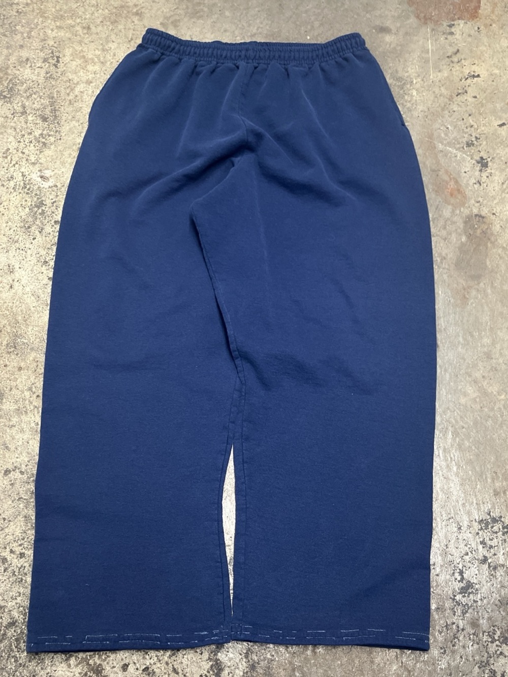 Jerzees Sweatpants Men’s Large Navy Loose Comfortable Lightweight Gym Casual 00s